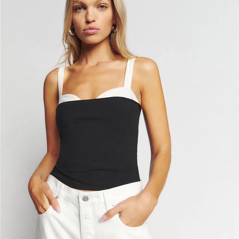 Reformation Harlem Knit Top